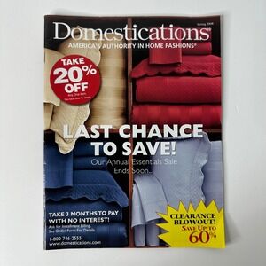 Domestications Home Fashions Catalog Spring 2008 Bedding Decor Magazine